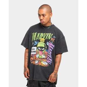 Marvin The Martian Go Home Funny Cartoon Space Classic Graphic Fan T-Shirt